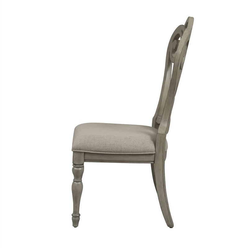 American Design Furniture By Monroe - Florence Dining Splat Back Uph Side Chair 3
