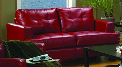 New Orleans Red Love Seat